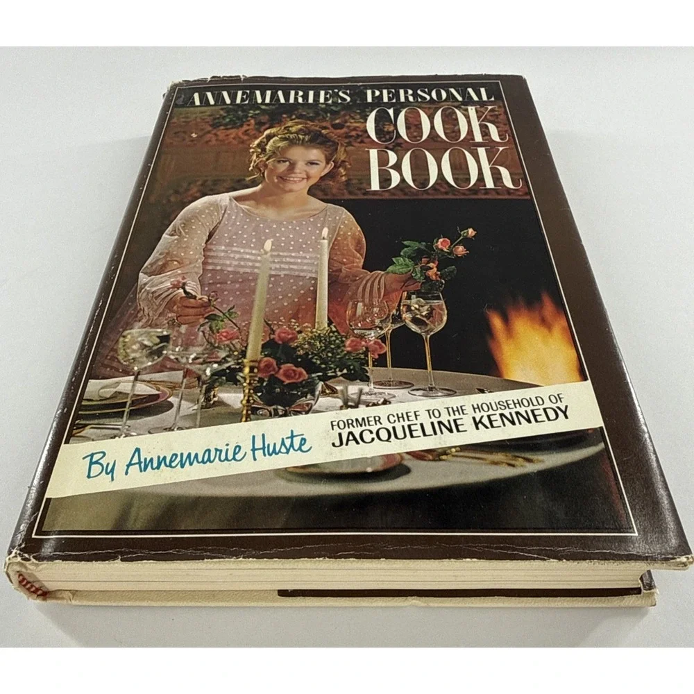 Annemarie's Personal Cook Of Jacqueline Kennedy Vintage Cookbook Annmarie Huste‎
